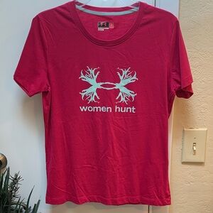 Under Armour Women's Pink Graphic Tee